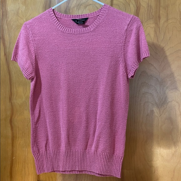 George Raspberry Knit Top - Picture 1 of 3